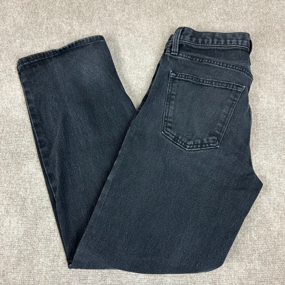 Old Navy Loose Built In Flex Jeans Mens 30x32 Black Cotton Stretch Mid Rise